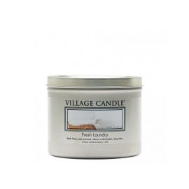 Village Candle Vonná svíčka v plechu - Fresh Laundry - 311g