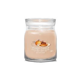 YANKEE CANDLE PUMPKIN MAPLE CREME CARAMEL SIGNATURE STŘEDNÍ