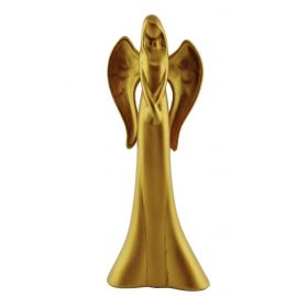 Designový anděl - zlatý, 26 cm