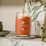 YANKEE CANDLE PUMPKIN CINNAMON SWIRL SIGNATURE VELKÝ