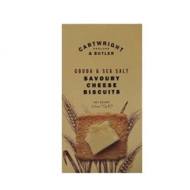 Cartwright & Butler - Savoury Cheese Biscuits Sýrové krekry, 75 g